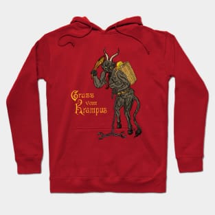 Krampus Greetings Hoodie